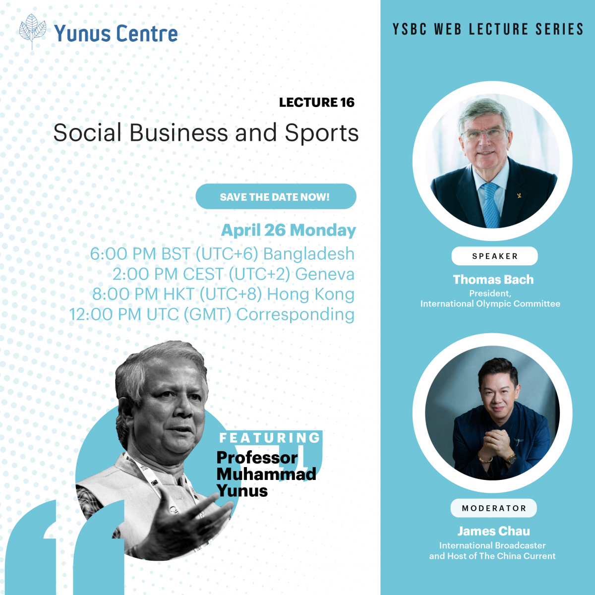 YSBC Web Lecture Series - Lecture#16: Social Business and Sports